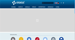 Desktop Screenshot of endesis.com.tr